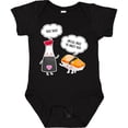 thumbnail image 3 of Inktastic Cute Sushi and Soy Sauce Rice to Meet You Boys or Girls Baby Bodysuit, 3 of 5