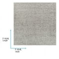 thumbnail image 2 of Livabliss Area Rugs for Living Room, 9ft Round Angora Modern Medium Gray Square Rug, Bedroom Dining Room Home Decor Stain Resistant Carpet (7'10" x 7'10"), 2 of 7