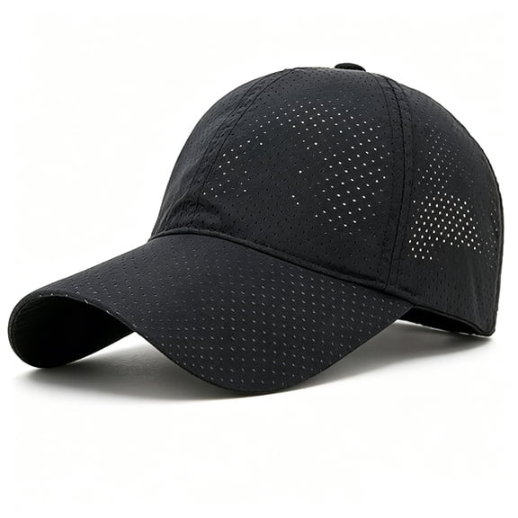 Sunscreen Breathable Baseball Cap – Lightweight Quick-Dry Sun Hat with Cooling Airflow Vents for Men, Outdoor
