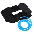 thumbnail image 2 of Air Conditioner Clean Protector, Adjustable Opening Air Conditioner Washing Bag Black With Drain Pipe For 1-1.5P Air Conditioner, 2 of 8