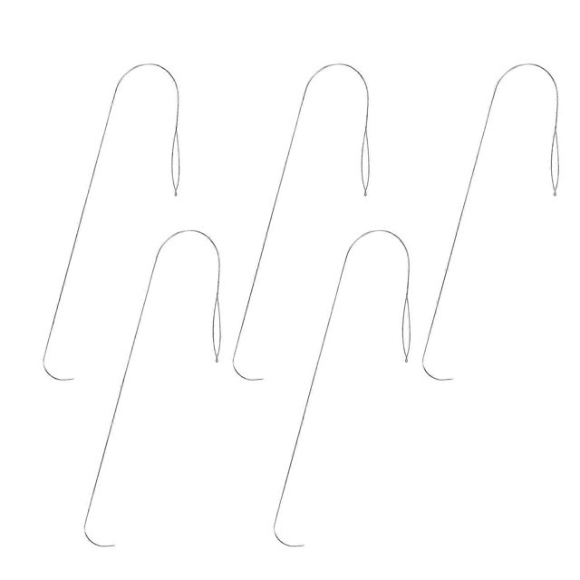 Pack of 5 Big Eye Beading Needle for Threading Professional Beading Tool for Necklaces and Bracelets Jewelry Supplies