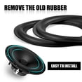 thumbnail image 3 of 2pcs 6 Inch Speaker Foam Surround Repair Kit, 156mm Perforated Rubber Edge Rings Replacement Parts Speaker Repair DIY Speaker Surround Repair Rubber Edge Replacement, 3 of 8