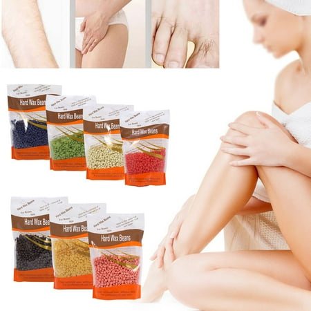 Yosoo Wax Beans - 7 Flavors Hard Wax Beans for Hair Removal - Brazilian Bikini Waxing - Pearl Wax - 10.58 oz. bag (300g) for Sensitive Body