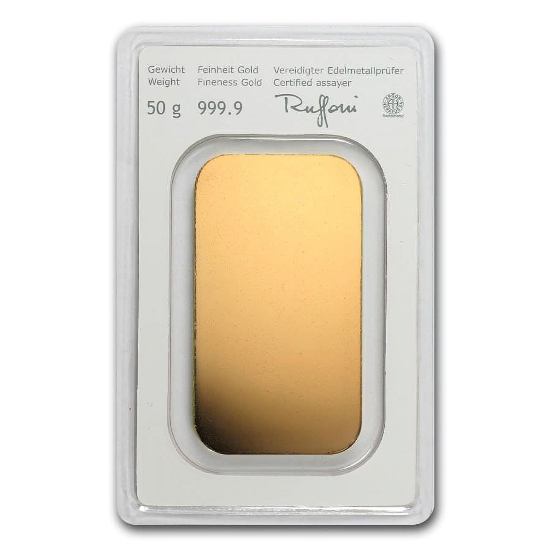 50 gram Gold Bar - Austrian Mint (In Assay)