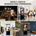 thumbnail image 5 of RDYMONKEY 65 inch Digital Signage Floor Standing 4K Resolution Digital Signage Kiosk, LCD Digital Signage Kiosk, Android 11 OS Non-Touch Screen with WiFi HDMI/USB Input Digital Signage Player, 5 of 13