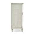 thumbnail image 4 of Cip 74 Inch 4 Door Console Table with Fixed Shelf - Distressed Ivory Pine, 4 of 4