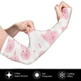 thumbnail image 3 of Picia Cartoon Pig Arm Sleeves for Men and Women - Tattoo Cover Up UPF 50+ Cooling Sports Sleeve for Basketball Golf Football-One Size, 3 of 8