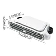 thumbnail image 3 of Pro Car Backseat Fan, USB Portable Quiet Pro Car Seat Rear Fan, 3 Speed Adjustable SUV Vehicle Fan, Cooling Fan for Car Truck SUV Sedan RV and Automotive Interior, 3 of 8