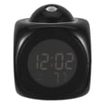thumbnail image 1 of Reloj despertador digital con proyección y función de voz LED, reloj de escritorio multifuncional para uso doméstico y de viaje., 1 of 5