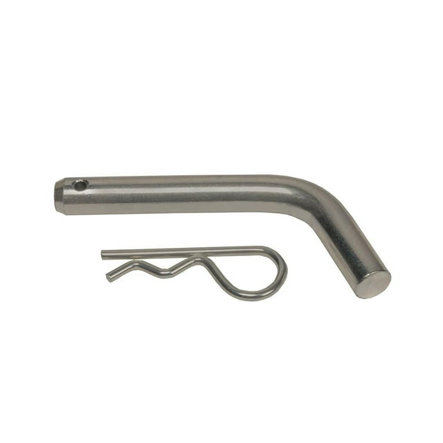 Husky Towing Trailer Hitch Pin 33790 5/8 Inch Diameter; Hole Style; With 3 Inch Clip; Single; Bagged