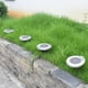 thumbnail image 4 of Luces solares para suelo, paquete de 4, impermeables, para exteriores, en el suelo, para paisajes, caminos, luces con sensor de disco para jardín, patio, pasarela, césped, entrada de vehículos, patio, 4 of 5