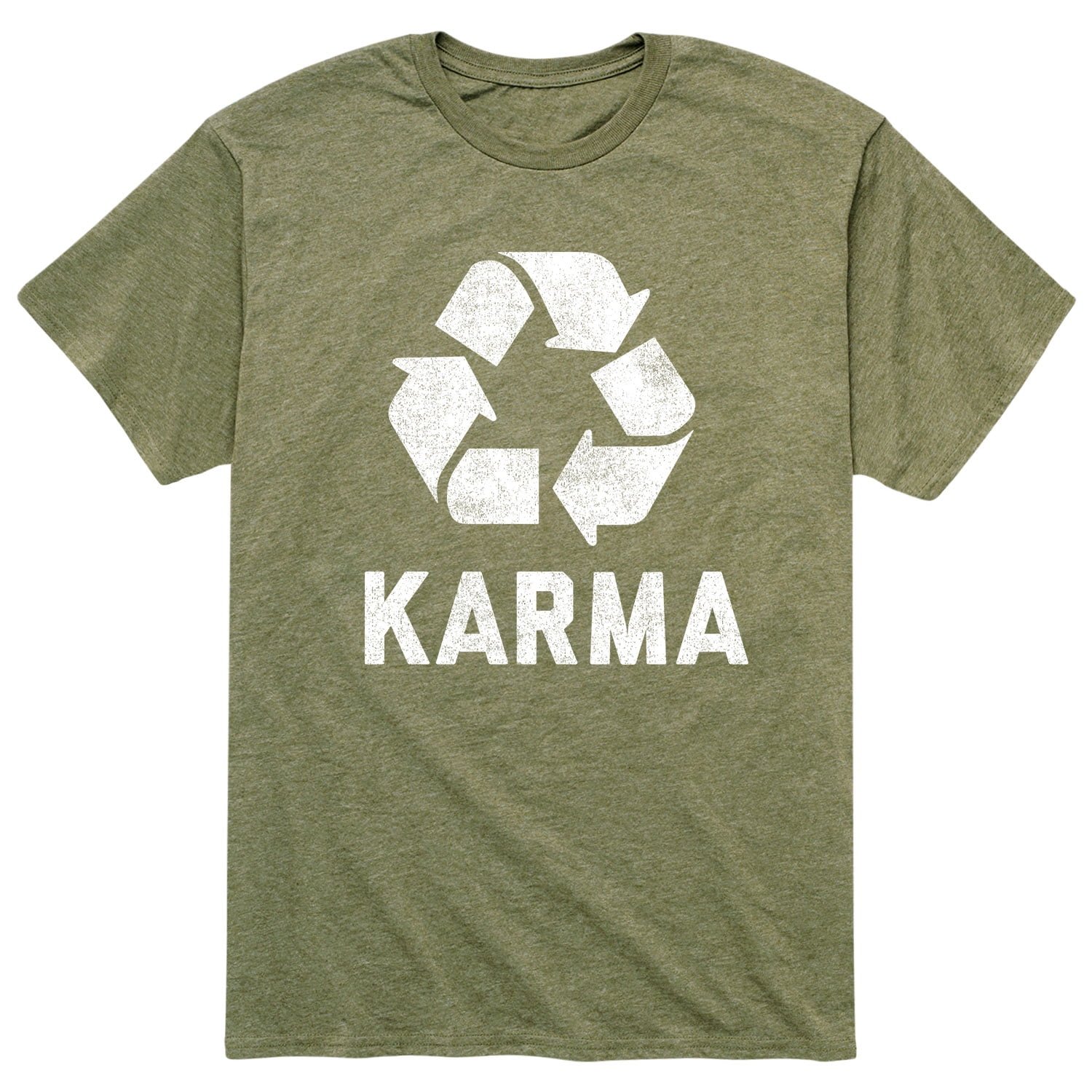 Instant Message Recycle Karma Adult Short Sleeve Tee