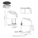 thumbnail image 5 of COSMO COS-23AFAKB 2.3 Quart Electric Small Air Fryer with Temperature Control, Timer, Auto Shut-Off, Non-Stick Frying Tray, 1000W Compact Mini Air Fryer (2.3 Quarts, Stainless Steel/Black), 5 of 5