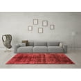 thumbnail image 3 of Ahgly Company Indoor Square Oriental Brown Industrial Area Rugs, 7' Square, 3 of 4