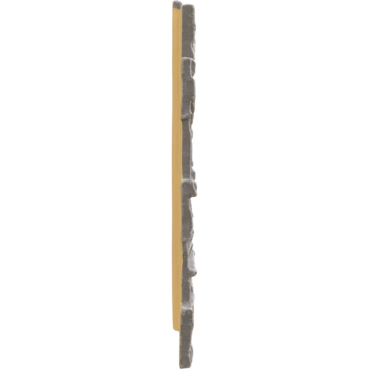 Ekena Millwork EverStone Faux Stone Siding, Grey, 48"