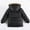 Black, variant on TAIAOJING Unisex Boys Girls Lined Hoodie Zip Up Down Puffer Jacket Children Winter Boy Coat Hooded Coat Fashion Kids Warm Clothes Boys Coat& Hooded Outwear Parka 3 Years