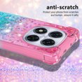 thumbnail image 2 of Case for FOXDOCK Xiaomi Redmi Note 14 Pro 5G TPU Shockproof Gradient Liquid Glitter Design, 2 of 5