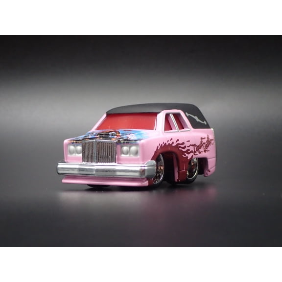 (Open Box) CADILLAC CADDY HEARSE LIQUID DEATH CAR TUNED 1/64 SCALE DIORAMA DIECAST MODEL CAR