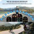 thumbnail image 4 of Sophia Smartwatch para hombre, reloj resistente al agua, robusto, Bluetooth Talk (responder/marcar), reloj deportivo para exteriores, monitorización de oxígeno en sangre/ritmo cardíaco/sueño, 4 of 7