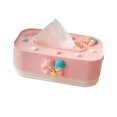 thumbnail image 1 of Bonita caja de pañuelos con elevación, rectangular, de plástico, ajustable, para dormitorio, sala de estar, pareja, Twin Stars, 1 of 12