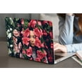 thumbnail image 5 of KSK KAISHEK Hard Case Compatible with MacBook Pro 14 inchs 2023 2022 2021 A2442 & A2779 + Black Keyboard Cover, Rose series 0957, 5 of 5