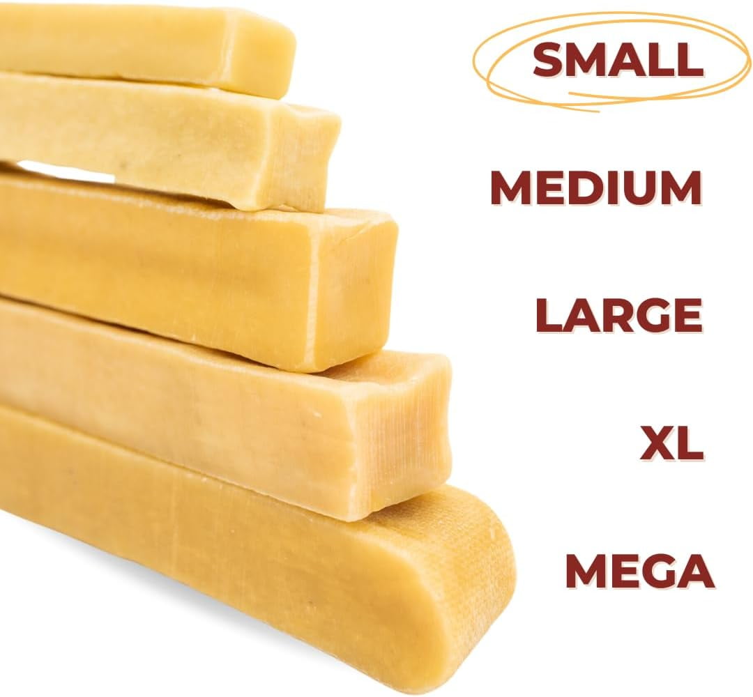 Bully Bunches Small Authentic Himalayan Yak Chew (SMALL) - 6 Pack