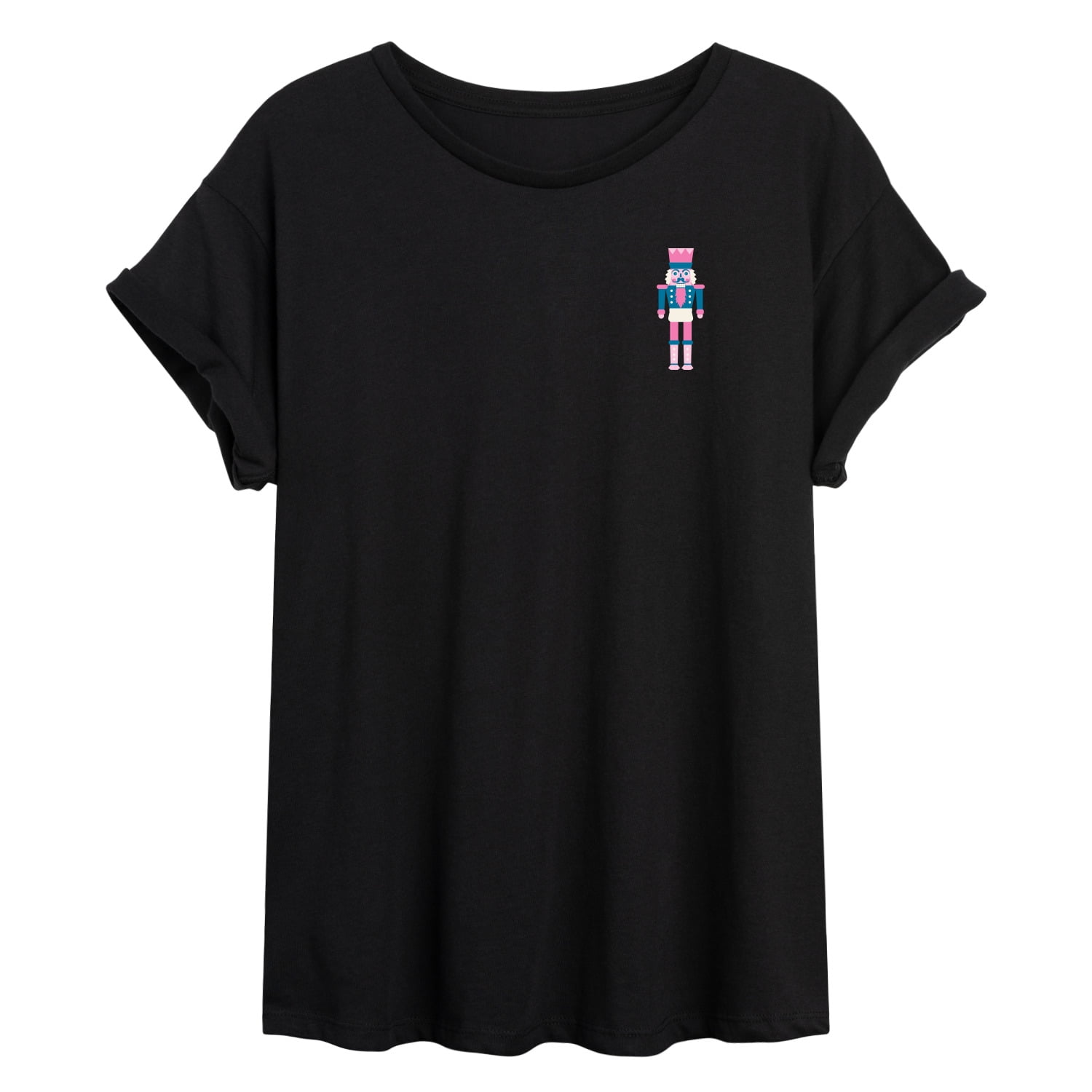 Elf - Son Of A Nutcracker - Juniors Oversized Graphic T-Shirt