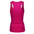 thumbnail image 4 of Made by Olivia Women's Casual Basic Sleeveless Racerback Tank Top, 4 of 5