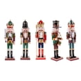 thumbnail image 1 of 5x Estatua de Cascanueces Muñeca de Adornos de de Cumpleaños Juquete de 30cm Hugo Muñeco Cascanueces de Madera, 1 of 10
