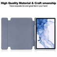 thumbnail image 4 of For Samsung Galaxy Tab S9 360 Rotation Transparent Smart Leather Case with Keyboard,Lavender, 4 of 8