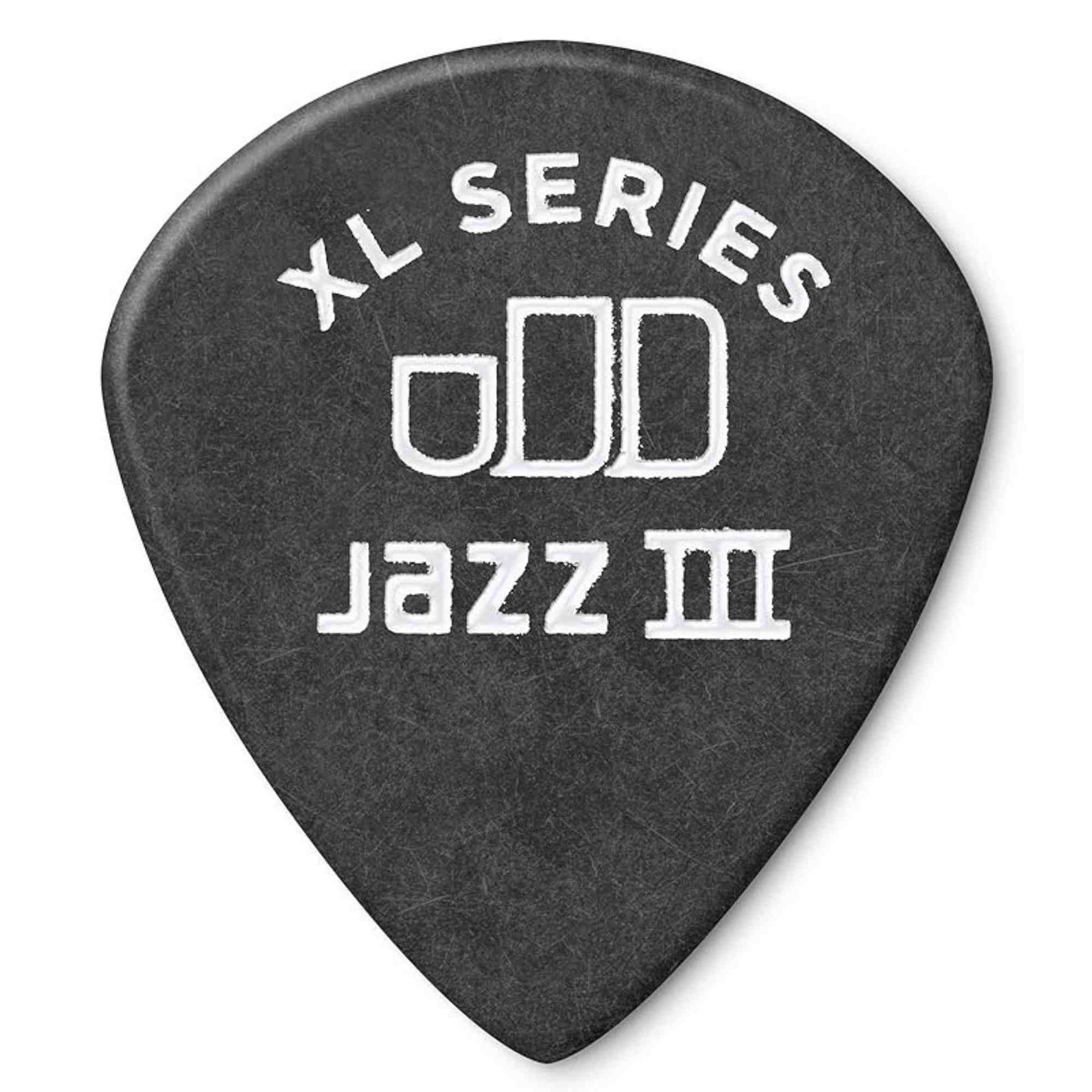 Dunlop Tortex Black Jazz III Xl Refill Bag, 1.35mm, 72 picks