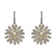 thumbnail image 1 of Pendientes para mujer, regalos para mujer, pendientes de diamantes de imitación, pendientes de flores con forma de corazón para niña dulce, pendientes colgantes, 1 of 4
