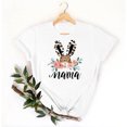thumbnail image 2 of VBTAPA Women's Happy Easter Shirt Short Sleeve Funny Tops Rabbit Graphic Colored Eggs Print T-Shirts Easter Day Gifts Sales of Today White XXL, 2 of 6