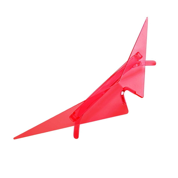 Sonducket Gafas de Cosplay de Anime japonés, gafas de moda resistentes al desgaste, gafas duraderas a prueba de polvo para accesorios de Cosplay a prueba Lentes Rojo