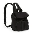 thumbnail image 2 of Vera Bradley Women's Recycled Cotton Utility Mini Backpack Black, 2 of 7