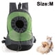 thumbnail image 1 of Cómoda mochila de transporte, mochila frontal para cachorros con diseño de cabeza transpirable y hombro acolchado para senderismo al aire libre, 1 of 2