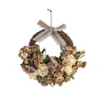 thumbnail image 2 of Cadancy Wreaths for Front Door Artificial Peony Rose Floral Grapevine Wreath Silk Flower Arrangement Home Wall Decoration Entryway Window Farmhouse Indoor Outdoor Seasonal Holiday Ornament, 2 of 6