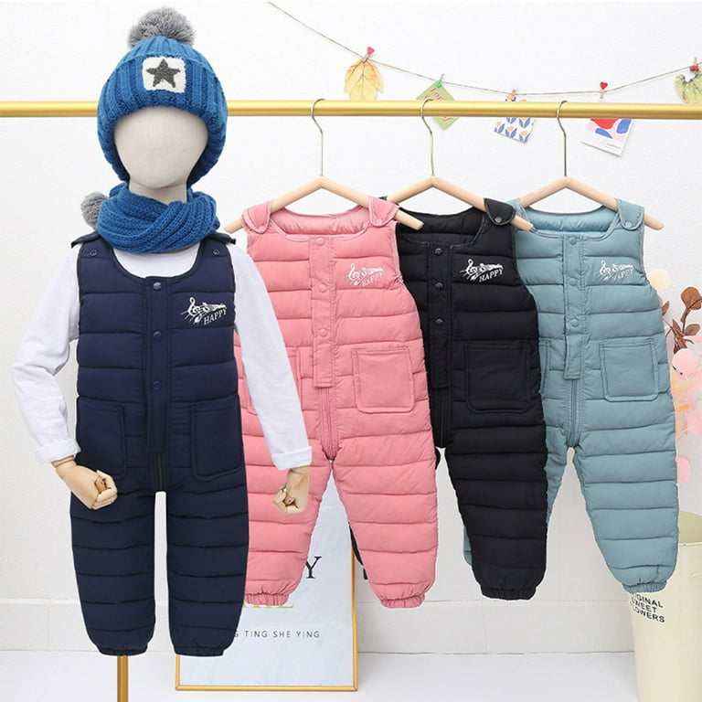 Happy Cherry - Kids Winter Pants Baby Boys Girls Windproof Down Pants  Children Warm Snow Pants 6 M - 3 T : : Clothing, Shoes &  Accessories