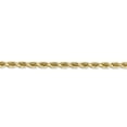 thumbnail image 3 of 14K Yellow Gold 5mm Diamond Cut Rope With Lobster Clasp Chain 22 IN, 3 of 5