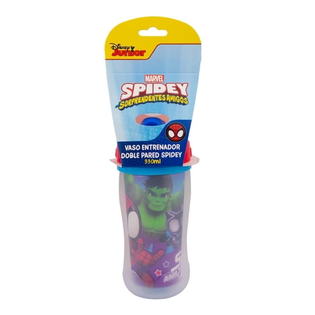 Vaso Fun Kids Entrenador de Doble Pared Spidey Amazing Friends Multicolor
