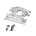 thumbnail image 4 of Xuanheng Skid Plate High Performance Upgrades Part for 1/18 RC Crawler Vehicles TRX4M Silver, 4 of 8