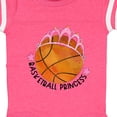 thumbnail image 4 of Inktastic Basketball Princess Tiara Girls Baby Bodysuit, 4 of 5