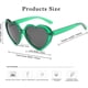 thumbnail image 3 of u200bRetro Heart-Shaped Sunglasses with Polarized UV Protection, 3 of 5