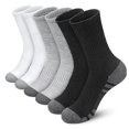 thumbnail image 6 of GZEFJRQM 6 Pairs Tube Socks Women Men Solid Color Basketball Sport Socks Autumn Winter Lightweight Thin Casual Calf Socks Moisture Wicking Soft Breathable Dress Socks, 6 of 7
