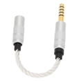 thumbnail image 1 of 4.4mm nced to 3.5mm Stereo Cable Male to Female Headphone Adapter Cord for NW‑ZX300A NW‑WM1A NW‑WM1Z PHA‑2A Player, 1 of 4