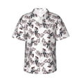 thumbnail image 2 of Picia Bird Gentle Cotton Regular Fit Short Sleeve Casual Hawaiian Shirt for Men-Large, 2 of 9