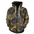 thumbnail image 1 of Sudadera con capucha y cremallera de estilo japonés para hombre, ropa de calle Harajuku, moda, sudaderas con estampado 3D, informal, divertida, unisex, de gran tamaño, 1 of 6