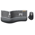 thumbnail image 1 of Combo teclado ratón ProtoArc EKM01 Plus ergonómico gris/negro, 1 of 8