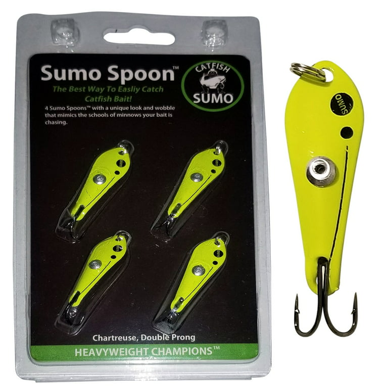 Sumo Spoon - Catfishing Bait Spoon for Skipjack, White Bass
