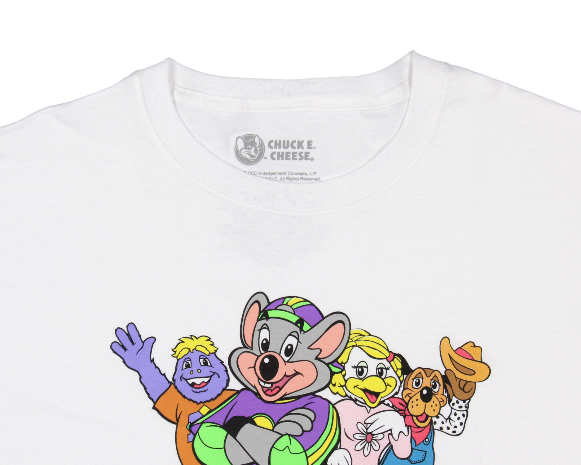 Chuck e discount cheese t shirt